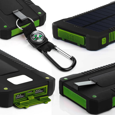 LED Solar USB Charger