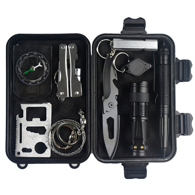 Outdoor 10 in 1 Survival Kit