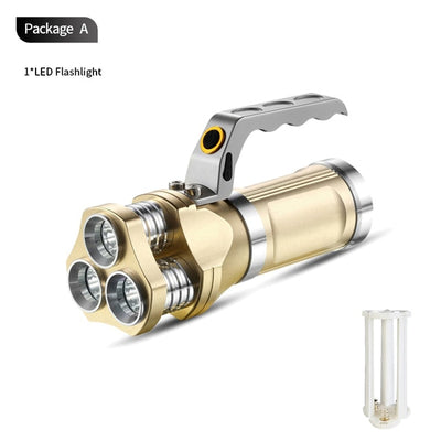 Rechargeable LED flashlight