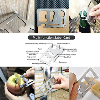 Outdoor 10 in 1 Survival Kit